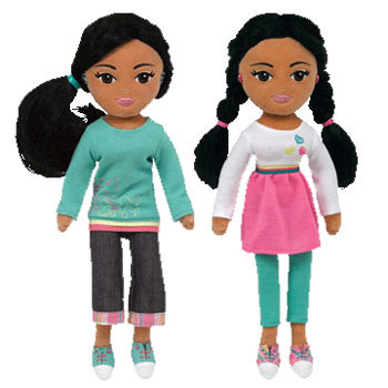 TY Girlz - Set of 2 Dolls - MARVELOUS MARIAH & SWEET SYDNEY