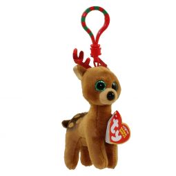 TY Holiday Baby - TINSEL the Reindeer (2017) (key clip - 3.5 inch)