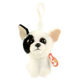TY Beanie Baby - MARCEL the Dog (Plastic Key Clip) (4 inch)