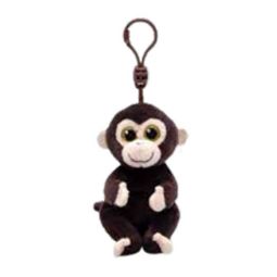 TY Beanie Baby (Beanie Bellies) - MATTEO the Monkey (Plastic Key Clip - 4 inch)