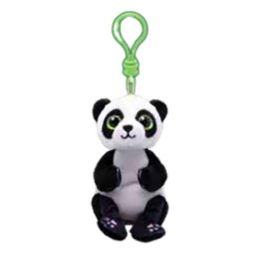 TY Beanie Baby (Beanie Bellies) - YING the Panda Bear (Plastic Key Clip - 4 inch)