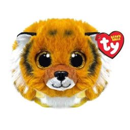 TY Puffies (Beanie Balls) Plush - CLAWSBY the Tiger (3 inch)