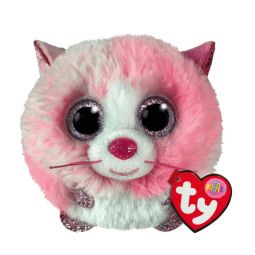 TY Puffies - TIA the Valentine's Cat (4 inch)