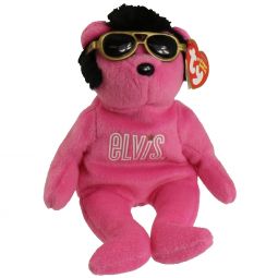 TY Beanie Baby - BEARNING LOVE the Elvis Bear (8.5 inch)