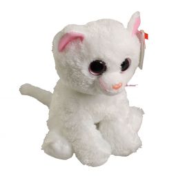 TY Beanie Baby - BIANCA the White Cat (Big Eye Version) (7 inch)