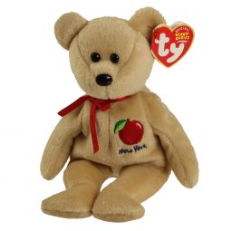 TY Beanie Baby - BIG APPLE the Bear  (Show Exclusive) (8.5 inch)