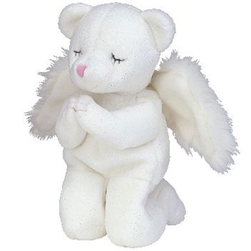 TY Beanie Baby - BLESSED the Angel Bear (6 inch)