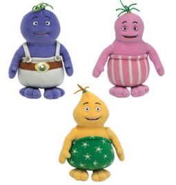 TY Beanie Babies - BOBLINS Cartoon Characters #2 (Set of 3 - Onny, Pinny & Bodkin) (7 inch)