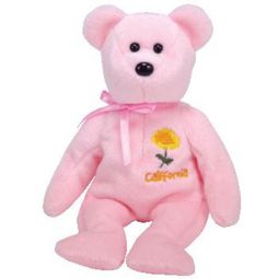 TY Beanie Baby - CALIFORNIA POPPY the Bear (Show Exclusive) (8.5 inch)