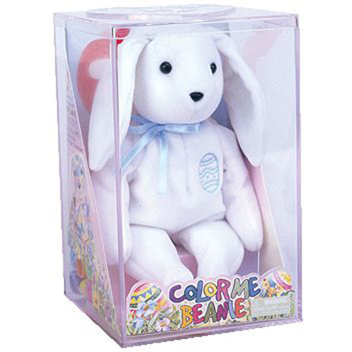 TY Beanie Baby - COLOR ME BEANIE **THE BUNNY** (Complete Kit) (7.5 inch)