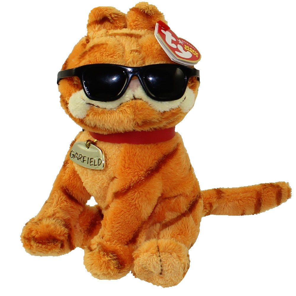 TY Beanie Baby - GARFIELD the Cat (COOL CAT) (6.5 inch)