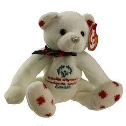 TY Beanie Baby - COURAGEOUSLY the Bear (Canada Exclusive) (7 inch)