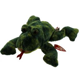 TY Beanie Baby - CROAKS the Frog (8 inch)