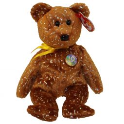 TY Beanie Baby - DECADE the Bear (Brown Version - Internet Exclusive) (8.5 inch)