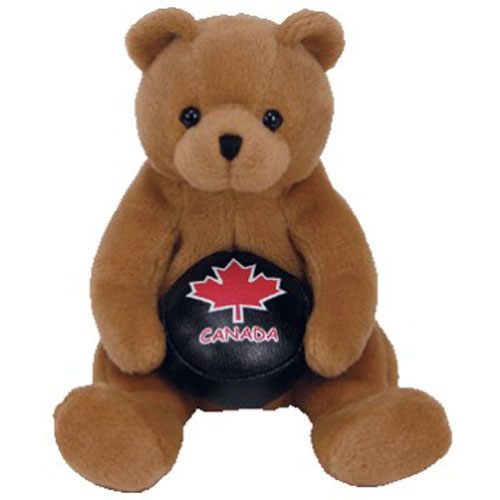 TY Beanie Baby - DEKE the Hockey Bear (Canada Exclusive) (7 inch)