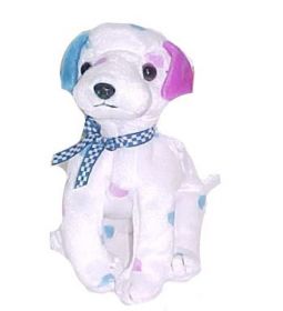 TY Beanie Baby - DIZZY the Dalmatian (colored spots & colored ears) (5.5 inch)