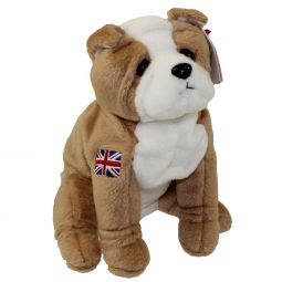 TY Beanie Baby - FEARLESS the English Bulldog (UK Exclusive) (5.5 inch)
