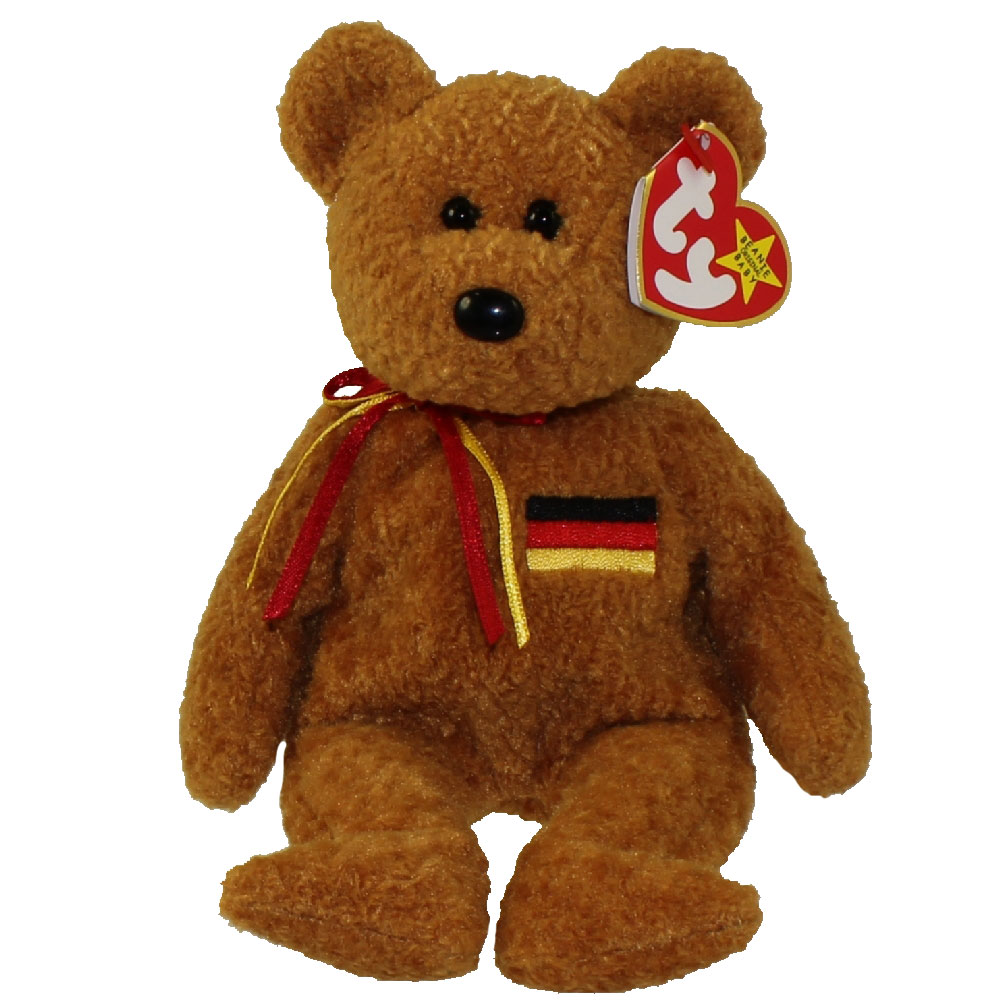 TY Beanie Baby - GERMANIA the Bear (German Exclusive) (8.5 inch)
