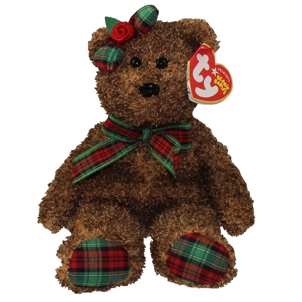 TY Beanie Baby - HAPPY HOLIDAYS the Bear (Hallmark Gold Crown Exclusive) (8.5 inch)