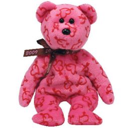TY Beanie Baby - HEARTLEY the Valentine's Bear (Hallmark Exclusive) (8 inch)