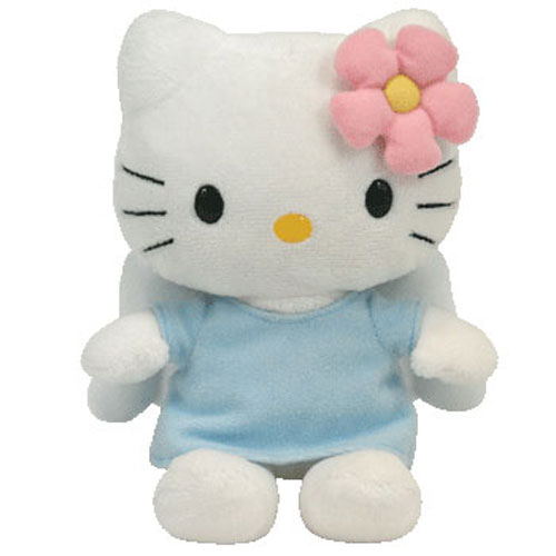 TY Beanie Baby - HELLO KITTY ( BLUE ANGEL ) (UK Exclusive) (5.5 inch)