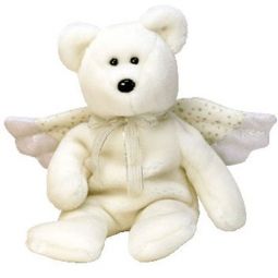 TY Beanie Baby - HERALD the Angel Bear (8.5 inch)