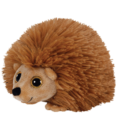 TY Beanie Baby - HERBERT the Brown Hedgehog (6 inch)
