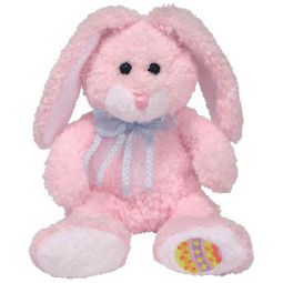 TY Beanie Baby - HIPPILY the Pink Bunny (Hallmark Gold Crown Exclusive) (8 inch)