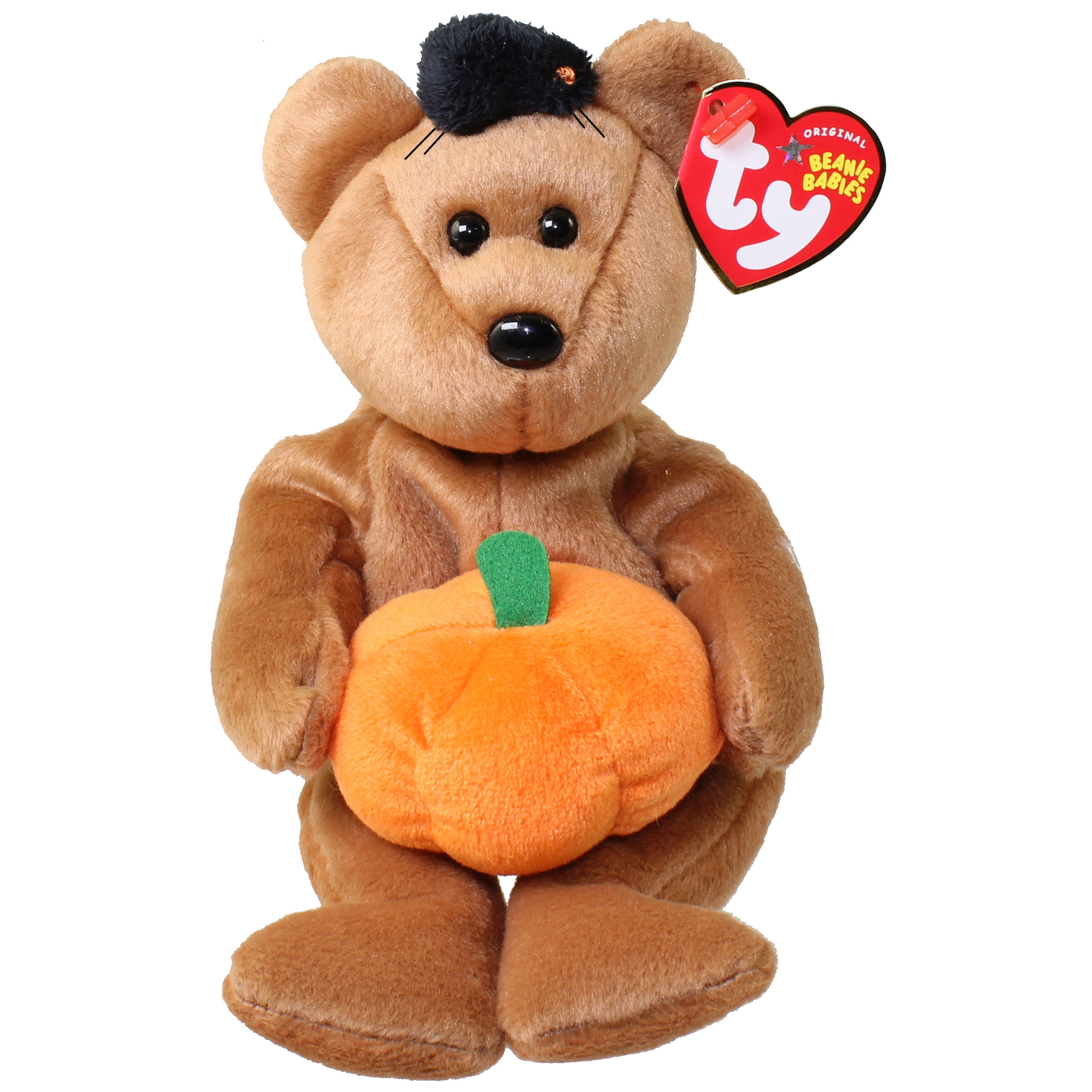 TY Beanie Baby - HOCUS the Halloween Bear (9 inch): BBToyStore.com - Toys, Plush ...