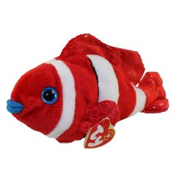 TY Beanie Baby - JESTER the Clownfish (8 inch)