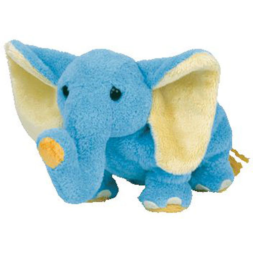 TY Beanie Baby - JIMBO the Elephant (Circus Beanie) (7 inch)