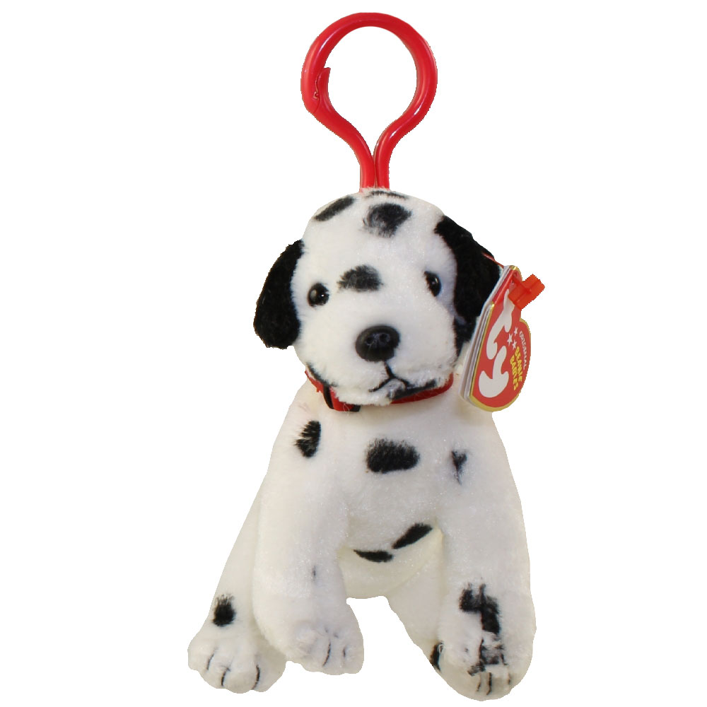 TY Beanie Baby - DIZZY the Dalmatian ( Key Clip )