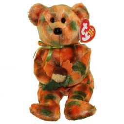 TY Beanie Baby - LEAVES the Bear (Internet Exclusive) (8.5 inch)