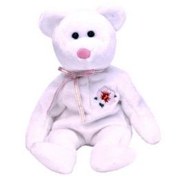 TY Beanie Baby - MUGUNGWHA the Bear (Korean Exclusive) (8 inch)
