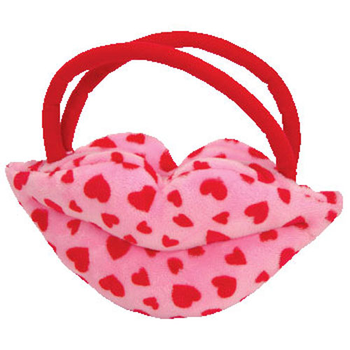 TY Pinkys - SMOOCHES the Lips Purse (pink version)