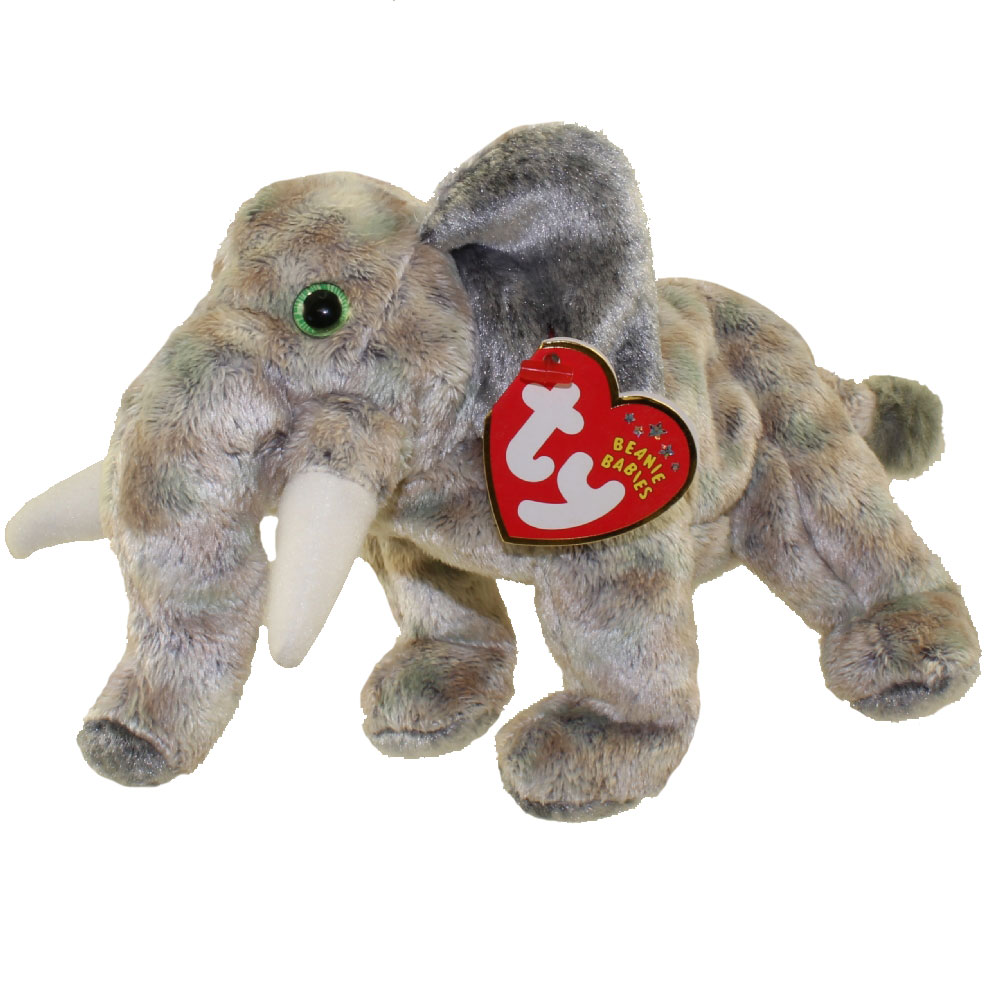 TY Beanie Baby - POUNDS the Elephant (7 inch)