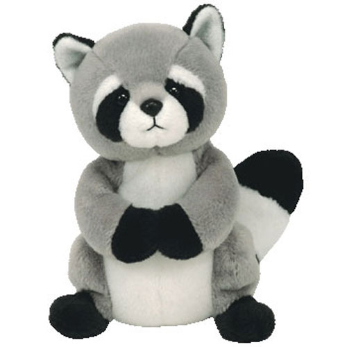 TY Beanie Baby 2.0 - RICKY the Raccoon (6 inch): BBToyStore.com - Toys