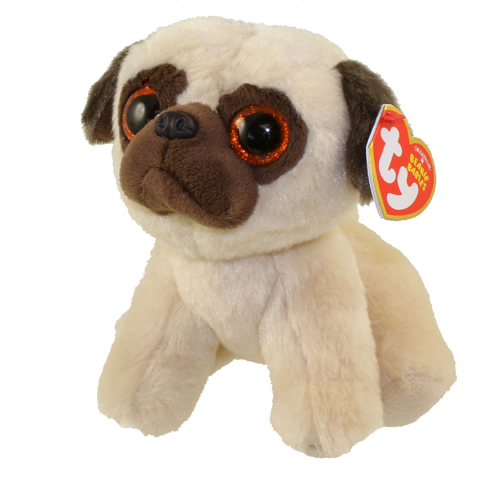 pug beanie boo ty beanie baby rufus the pug 6 inch bbtoystore toys plush trading pug beanie boo ty beanie baby rufus the pug 6 inch bbtoystore toys plush trading
