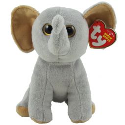 TY Beanie Baby - SAHARA the Elephant (Tan Inner Ears & Feet) (6 inch)