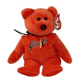 TY Beanie Baby - MLB Baseball Bear - SAN FRANCISCO GIANTS (8.5 inch)