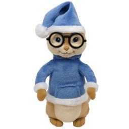 TY Beanie Baby - SIMON with Holiday Hat (Alvin & the Chipmunks) (8 inch)
