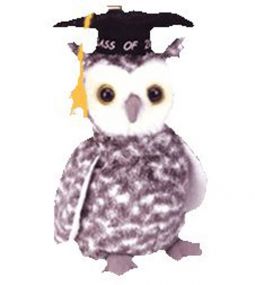 TY Beanie Baby - SMART the 2001 Owl (7 inch)