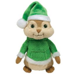 TY Beanie Baby - THEODORE with Holiday Hat (Alvin & the Chipmunks) (7 inch)
