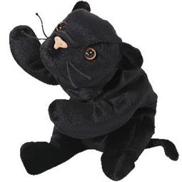 TY Beanie Baby - VELVET the Black Panther  (4th Gen hang tag) (8.5 inch)