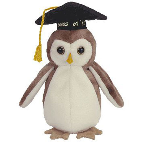 TY Beanie Baby - WISE the 1998 Owl