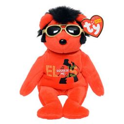 TY Beanie Baby - YOUR TEDDY BEAR the RED Elvis Bear (Walgreen's Exclusive) (8.5 inch)