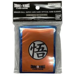 Bandai Dragon Ball Super Card Game Supplies - Deck Protectors - SON GOKU [64 Sleeves]