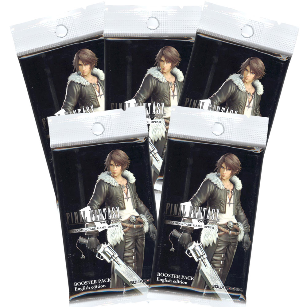 Final Fantasy - Trading Card Game - Opus 2 Collection - PACKS (5 Pack Lot)