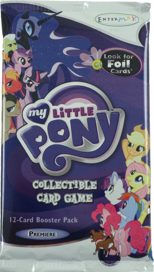 My Little Pony Collectible Card Game PACK (12 Cards) BBToyStore