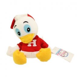 Disney Bean Bag Plush - HUEY (Red Shirt) (Donald's Ducks) (7 inch)